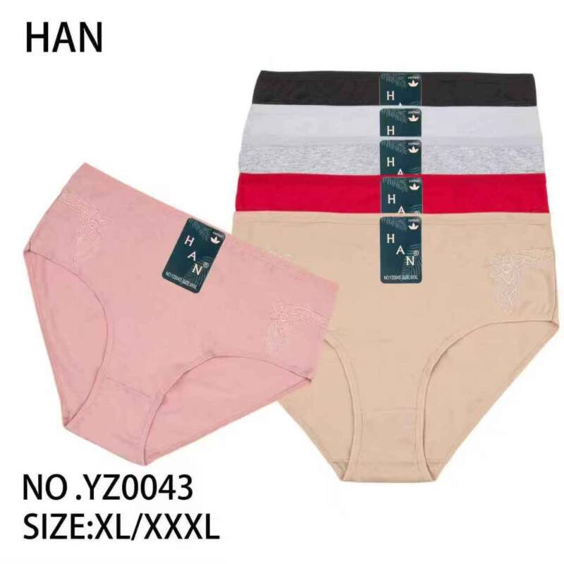 Majtki damskie Roz XL-3XL, Mix kolor Paczka 24 szt